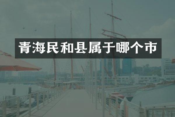 青海民和县属于哪个市