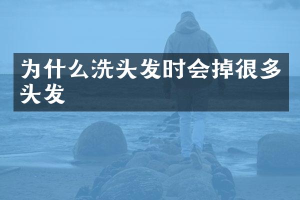 为什么洗头发时会掉很多头发