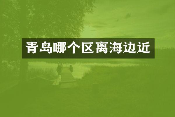 青岛哪个区离海边近