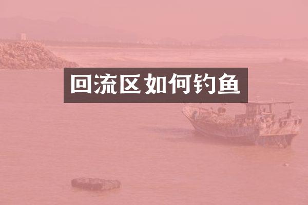 回流区如何钓鱼