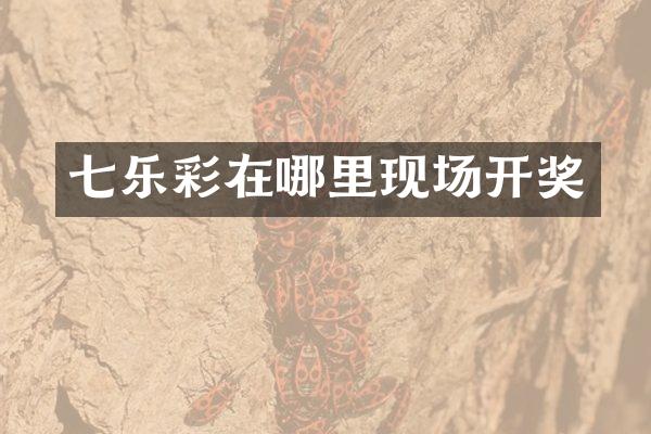 七乐彩在哪里现场开奖