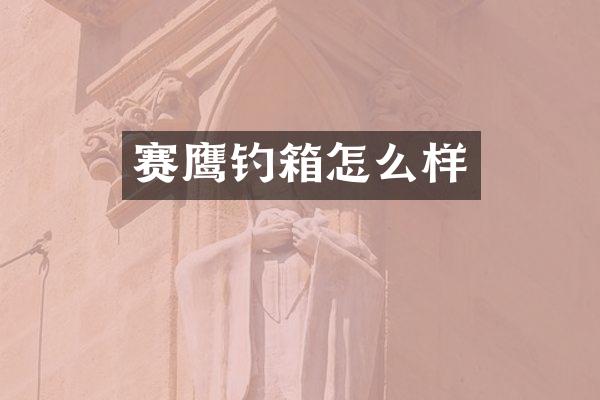 赛鹰钓箱怎么样