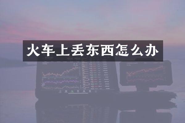 火车上丢东西怎么办