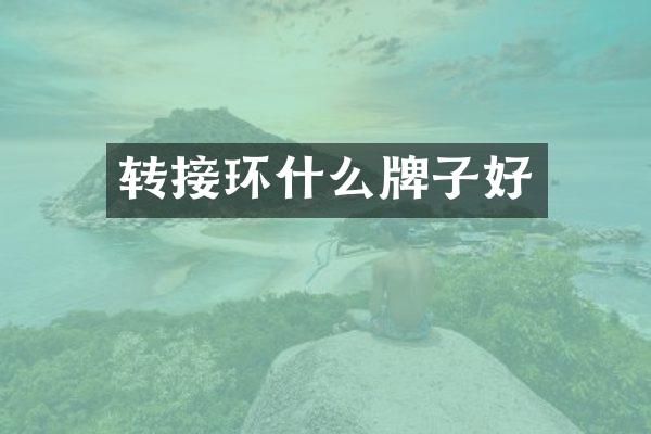 转接环什么牌子好