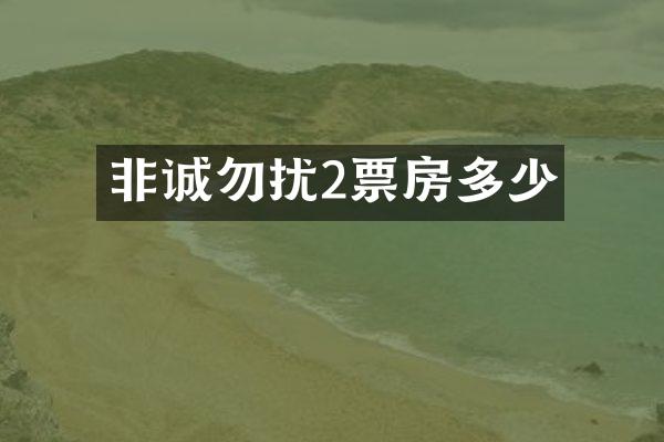 非诚勿扰2票房多少