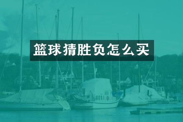 篮球猜胜负怎么买