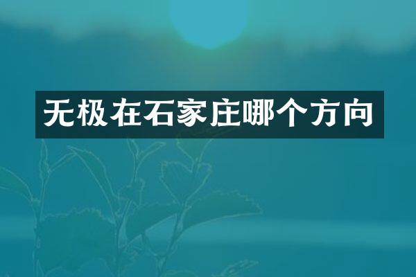 无极在石家庄哪个方向
