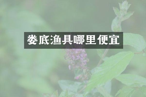 娄底渔具哪里便宜
