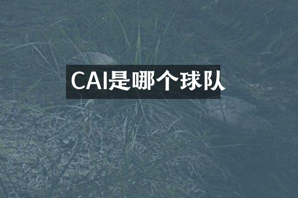 CAI是哪个球队
