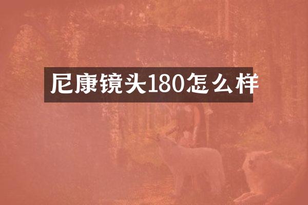 尼康镜头180怎么样