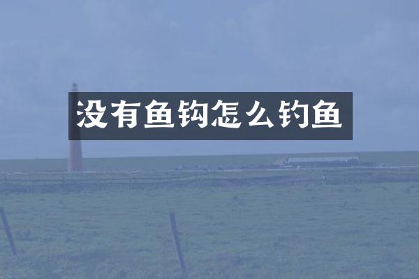 没有鱼钩怎么钓鱼