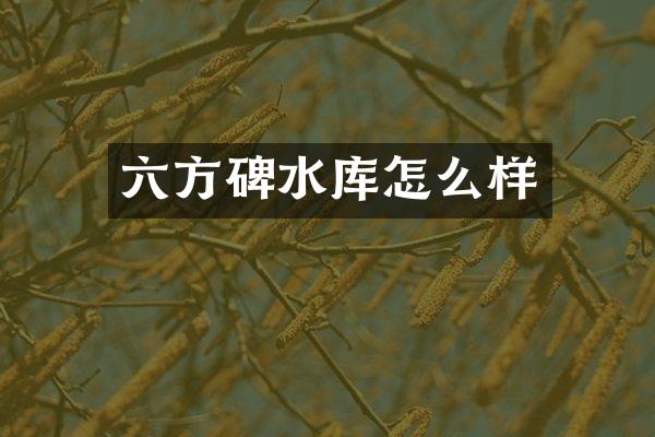 六方碑水库怎么样