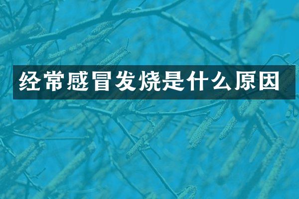 经常感冒发烧是什么原因