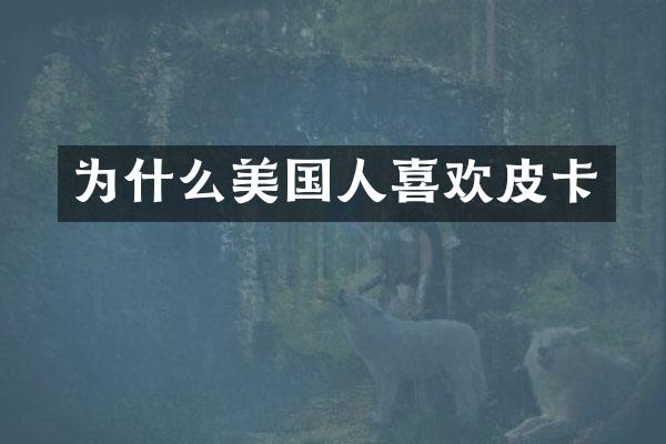 为什么美国人喜欢皮卡