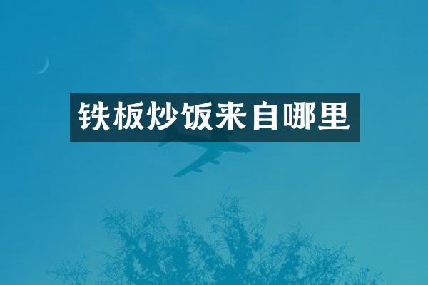 铁板炒饭来自哪里