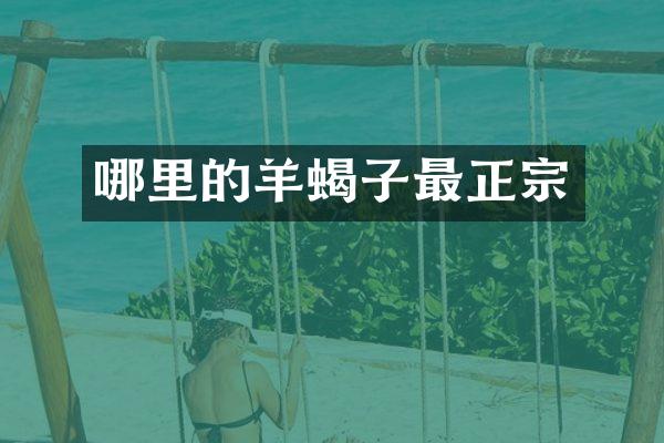 哪里的羊蝎子最正宗