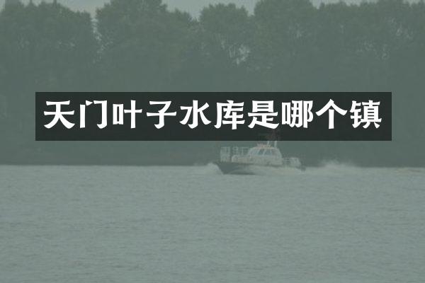 天门叶子水库是哪个镇