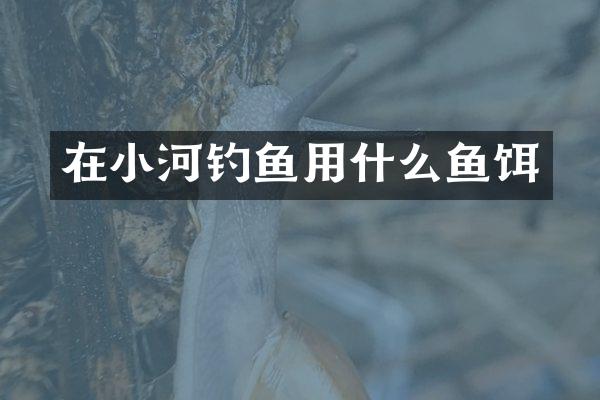 在小河钓鱼用什么鱼饵