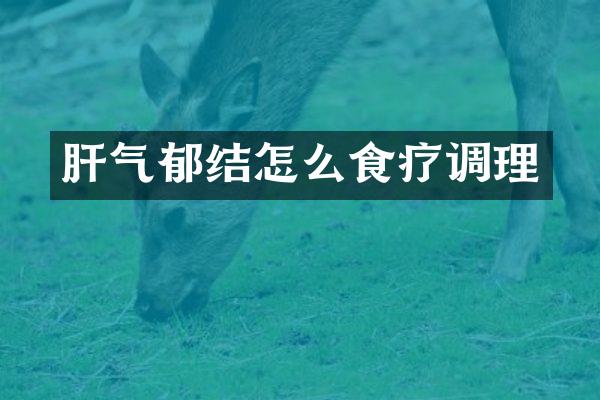 肝气郁结怎么食疗调理