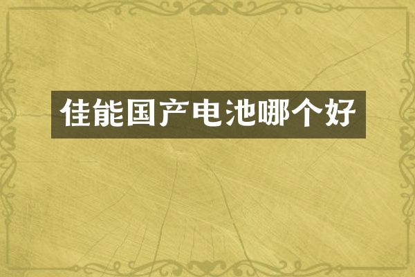 佳能国产电池哪个好