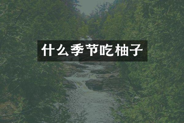 什么季节吃柚子