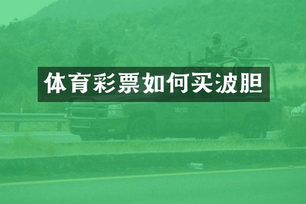 体育彩票如何买波胆