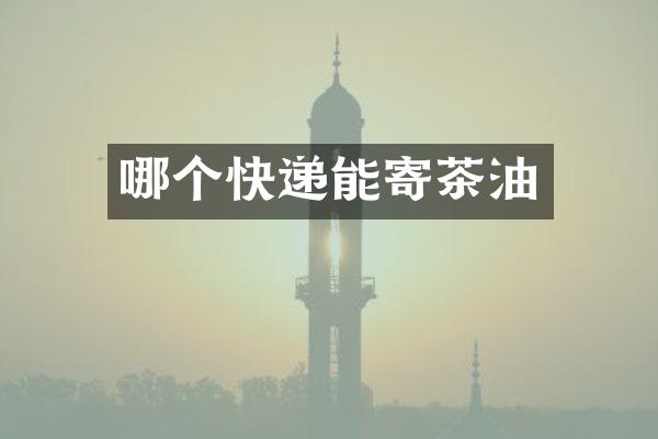 哪个快递能寄茶油