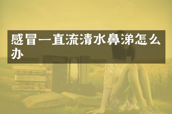 感冒一直流清水鼻涕怎么办