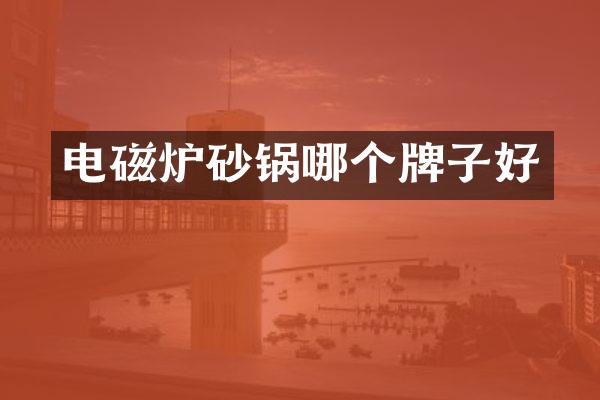 电磁炉砂锅哪个牌子好