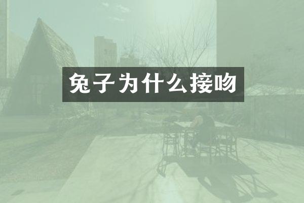 兔子为什么接吻