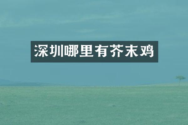 深圳哪里有芥末鸡