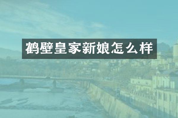 鹤壁皇家新娘怎么样