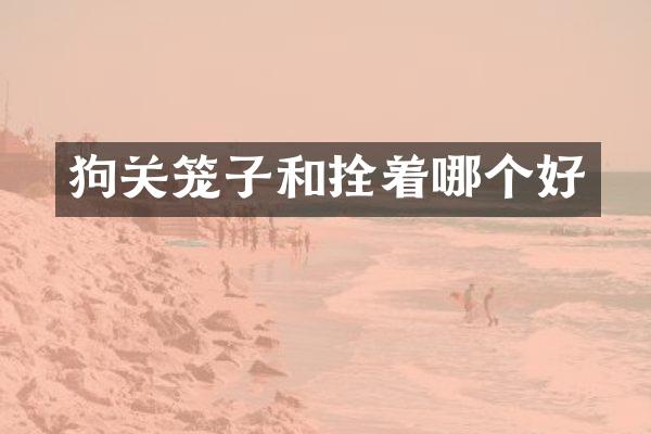 狗关笼子和拴着哪个好
