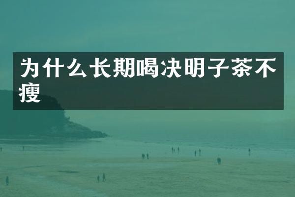 为什么长期喝决明子茶不瘦