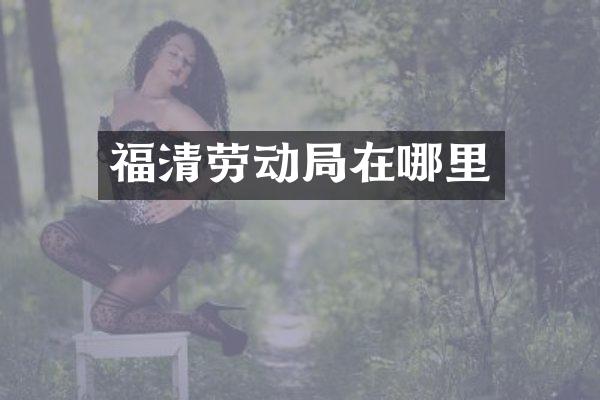 福清劳动局在哪里