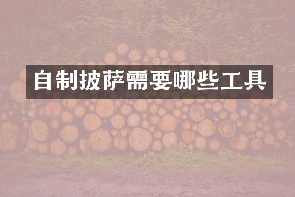 自制披萨需要哪些工具