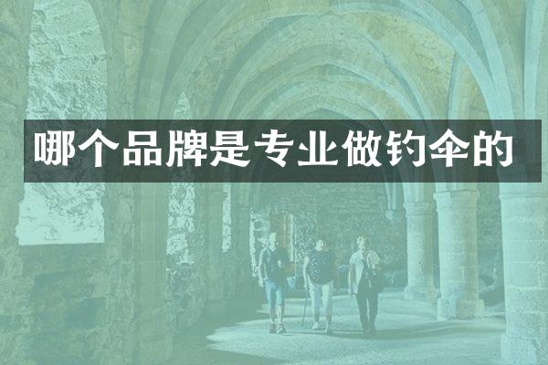 哪个品牌是专业做钓伞的