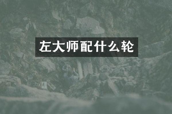 左大师配什么轮