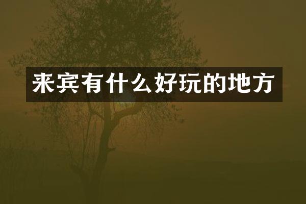 来宾有什么好玩的地方