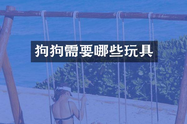 狗狗需要哪些玩具