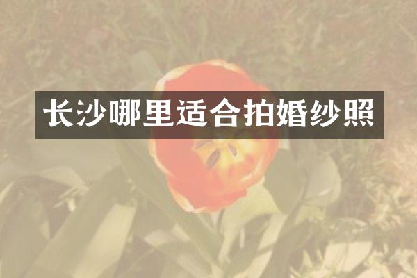 长沙哪里适合拍婚纱照