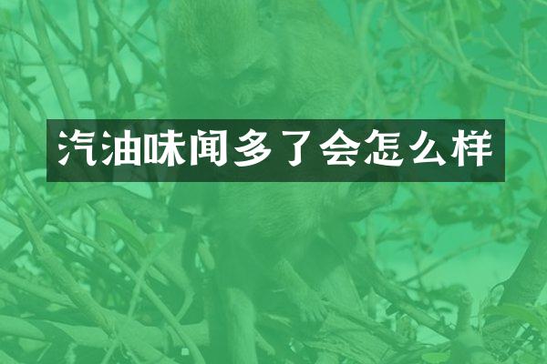 汽油味闻多了会怎么样