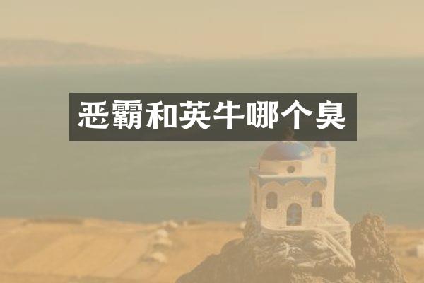 恶霸和英牛哪个臭