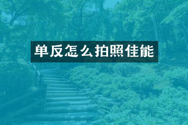 单反怎么拍照佳能