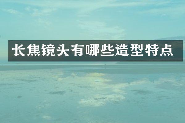 长焦镜头有哪些造型特点