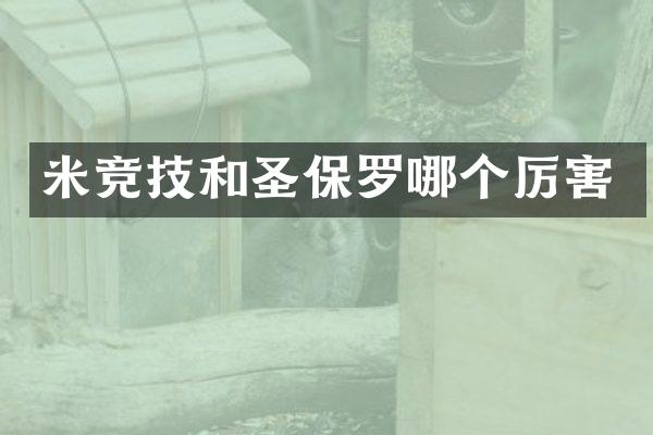 米竞技和圣保罗哪个厉害