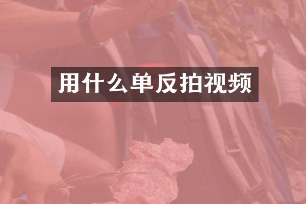 用什么单反拍视频