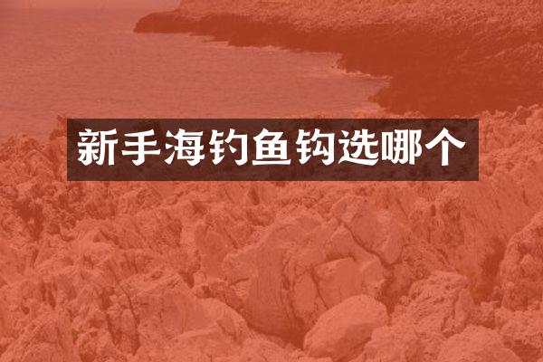 新手海钓鱼钩选哪个
