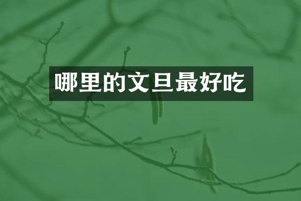 哪里的文旦最好吃