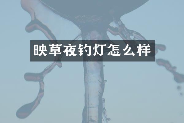 映草夜钓灯怎么样